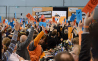 Bundesparteitag der Piraten in Neumünster