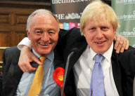 London Mayoral candidates at The Times Cycling Hustings, London, Britain - 30 Apr 2012