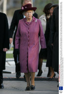 Queen Elizabeth II and Prince Philip visit the New Zealand Giant Rugby Ball, London, Britain - 25 Nov 2008