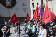 SPAIN: MAY DAY PROTESTS IN BARCELONA