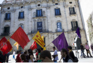 SPAIN: MAY DAY PROTESTS IN BARCELONA