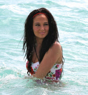 Tulisa Contostavlos Gets Wet in Miami