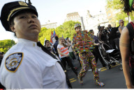 NY: MAY DAY MARCH IN NEW YORK CITY