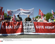 BERLIN: May Day protest