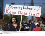 BERLIN: May Day protest