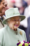 Queen watches Scout parade