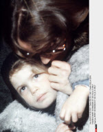 ROMY SCHNEIDER ET SA FILLE A ORLY