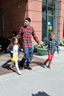 Travis Barker Makes a Trip to the Doctor with his Kids