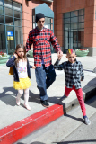 Travis Barker Makes a Trip to the Doctor with his Kids