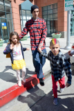 Travis Barker Makes a Trip to the Doctor with his Kids