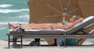 Rita Rusic Hits the Beach in Miami