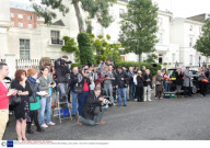 Nancy Shevell and Paul McCartney outside his home ahead of their wedding, London, Britain - 09 Oct 2011