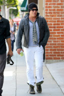 *EXCLUSIVE* Mickey Rourke enjoys a nice day out in Beverly Hills