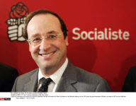 PARIS : C.P  de  Francois Hollande et Martine Aubry