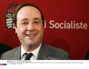 PARIS : C.P  de  Francois Hollande et Martine Aubry