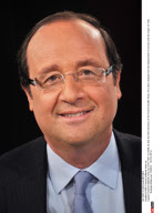 PARIS: Francois Hollande close up