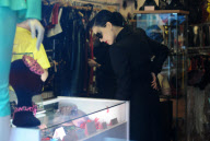 Dita Von Teese Shops Naughty
