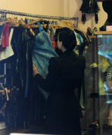 Dita Von Teese Shops Naughty