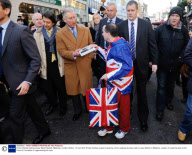 Prince Charles visiting Lower Marsh Market, Waterloo, London, Britain - 27 Jan 2012