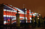 Buckingham Palace Decorated