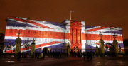 Buckingham Palace Decorated