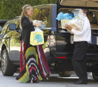 Exclusive... Molly Sims At Her Baby Shower In The Hollywood Hills