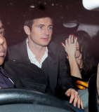 Frank Lampard and Christine Bleakley at Boujis nightclub, London, Britain - 05 May 2012