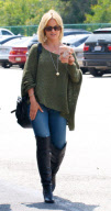 Mena Suvari and a Friend Chat and Smile in Beverly Hills