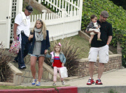 EXCLUSIVE... NO INTERNET USE WITHOUT PRIOR AGREEMENT Exclusive... Britney Spears And Family At A Cinco De Mayo Party