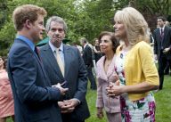 Prince Harry with wounded veterans