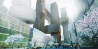Cross # Towers commercial and residential centre, Seoul, Korea - May 2012