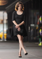 Milla Jovovich Filming a Commercial for Nine West in the Meatpacking District
