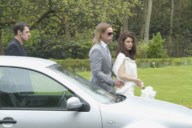 Brad Pitt and Angelina Jolie lookalikes' wedding - May 2012
