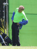 EXCLUSIVE Larry King takes his top off