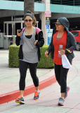 VANESSA HUDGENS spends some quality time with her mother GINA