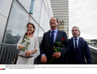PARIS: Francois Hollande visits Francois Mitterrand Library