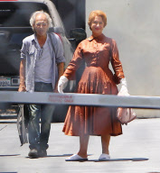 EXCLUSIVE Helen Mirren on the 'Hitchcock' set
