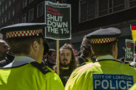 Occupy protest on Global day of action in London