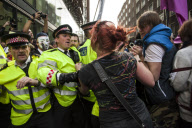Occupy protest on Global day of action in London