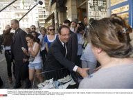 TULLE : Francois Hollande express his gratitude to residents