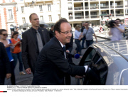 TULLE : Francois Hollande express his gratitude to residents