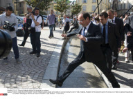 TULLE : Francois Hollande express his gratitude to residents