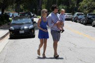 Ali Larter has Mother's Day with her Boys at Coldwater Park