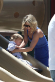 Ali Larter has Mother's Day with her Boys at Coldwater Park