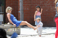 Ali Larter has Mother's Day with her Boys at Coldwater Park