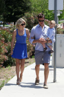 Ali Larter has Mother's Day with her Boys at Coldwater Park