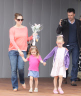 Ben Affleck joins Jennifer Garner and their girls at Violets ballet recital  