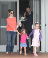 Ben Affleck joins Jennifer Garner and their girls at Violets ballet recital  