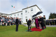 Prince Albert II of Monaco and Charlene Wittstock on state visit in Ireland