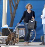 EXCLUSIVE - FIRST-PIX Jessica Biel "wigs out" on the set of 'Hitchcock